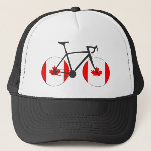 Canada Flag Cycling Trucker Hat