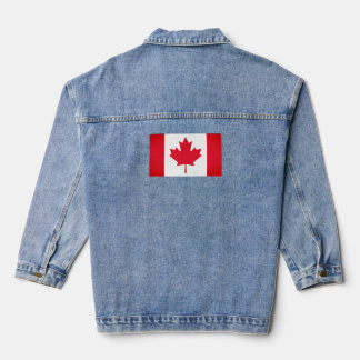 CANADA FLAG DENIM JACKET