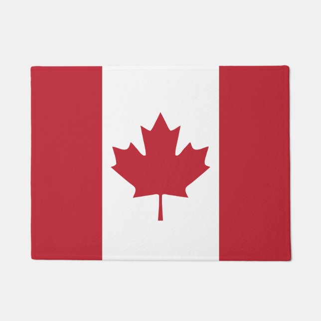 Canada Flag Door Mat (Front)