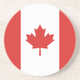 Canada Flag Drink Coaster