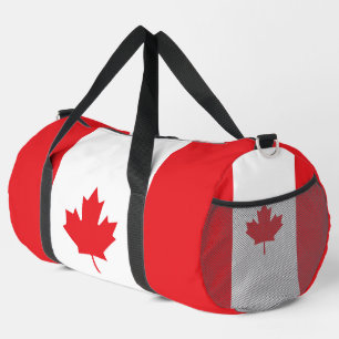 Canada flag duffle bag