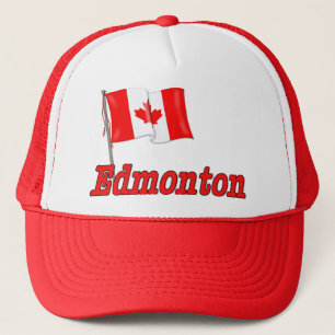 Canada Flag - Edmonton Trucker Hat