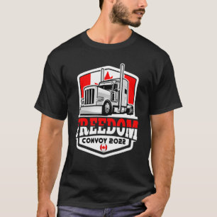 Canada Flag Freedom Convoy 2022 T-Shirt