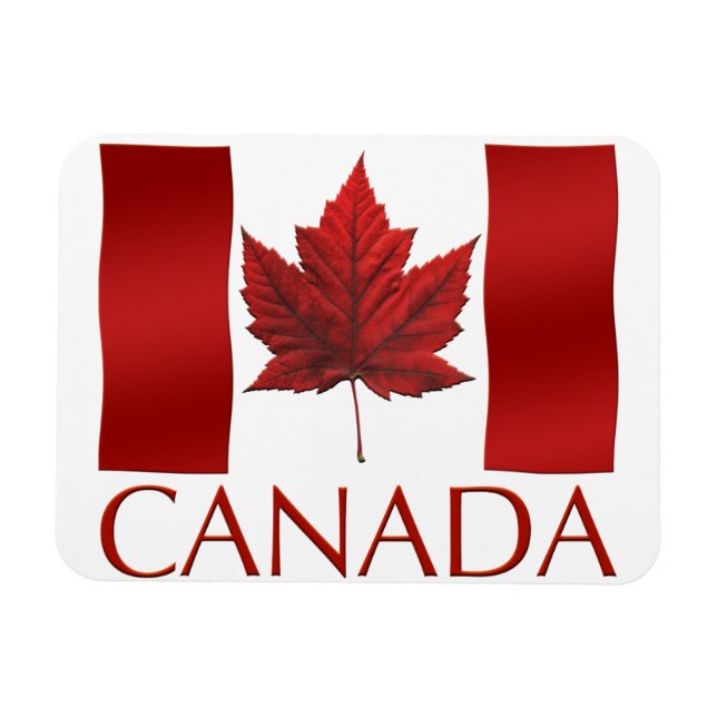 Canada Flag Fridge Magnet Canada Souvenir Magnets (Horizontal)