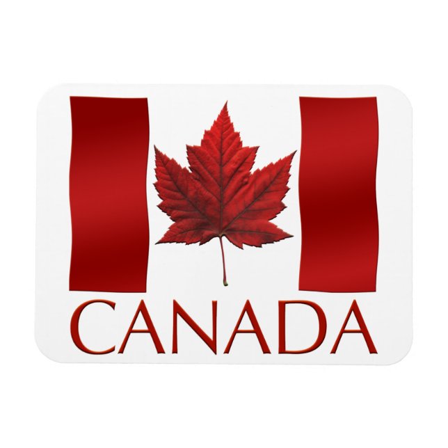 Canada Flag Fridge Magnet Canada Souvenir Magnets (Horizontal)