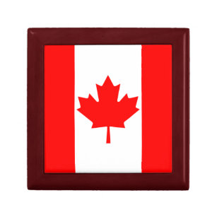 Canada Flag Gift Box
