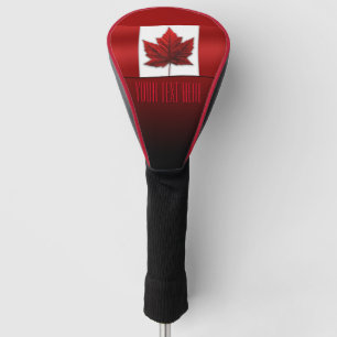 Canada Flag Golf Custom Canada Driver Cover