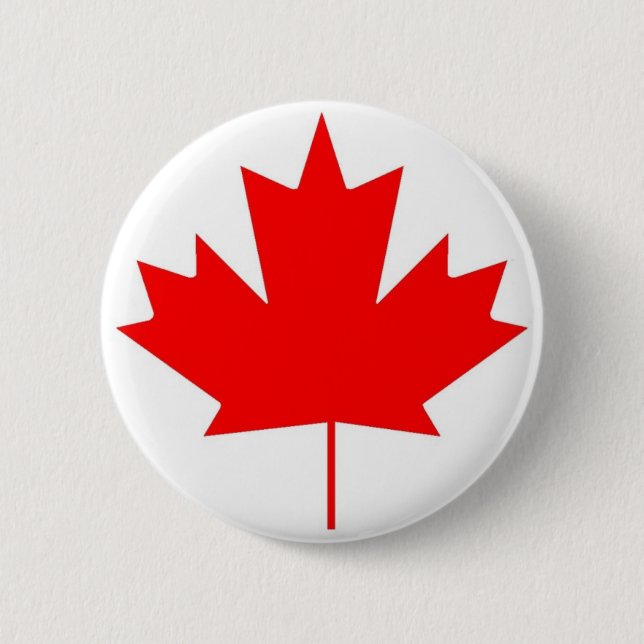 Canada flag, Happy Canada Day 6 Cm Round Badge (Front)