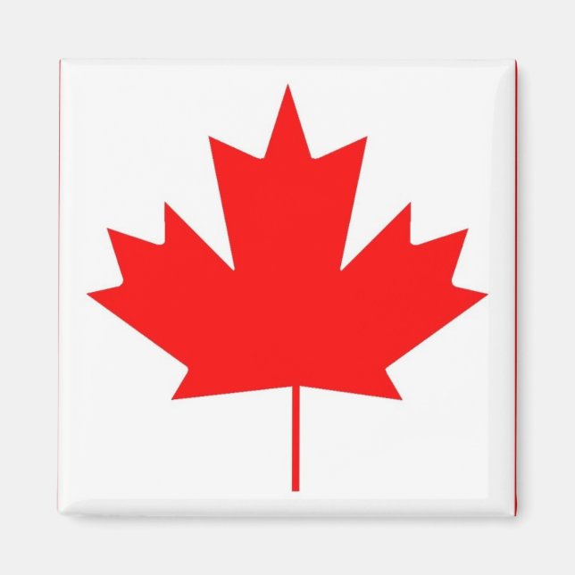 Canada flag, Happy Canada Day Magnet (Front)