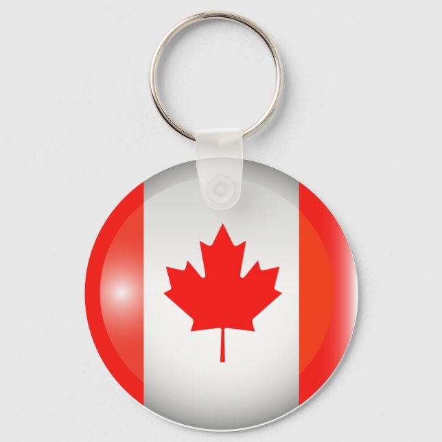 Canada Flag Key Chain (Front)