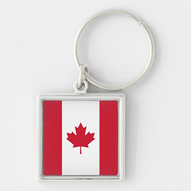 Canada Flag Key Ring (Front)
