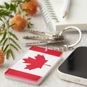 CANADA FLAG KEY RING