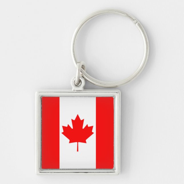 Canada Flag Key Ring (Front)