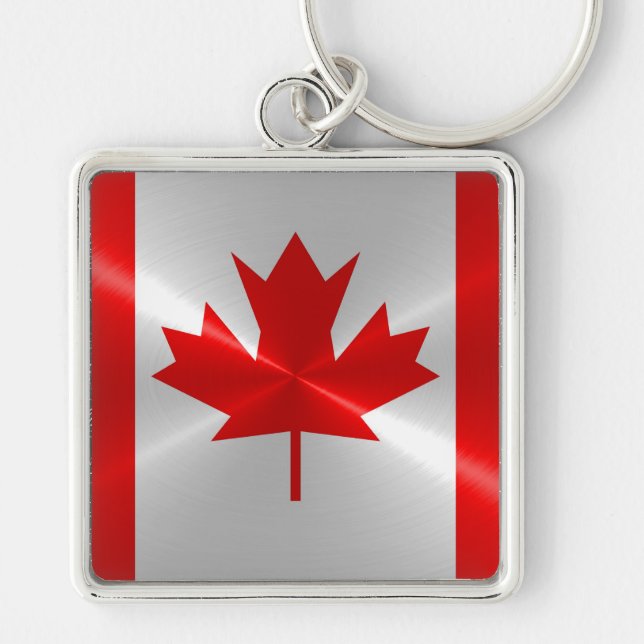 Canada Flag Key Ring (Front)