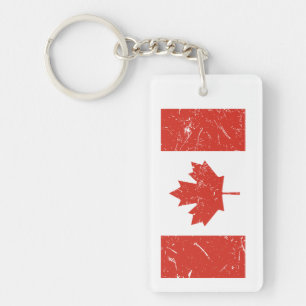 Canada Flag Key Ring
