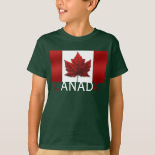 Canada Flag Kid's Shirt Canada Souvenir T-shirts
