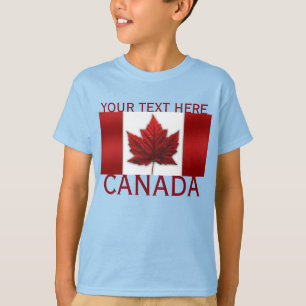 Canada Flag Kid's Sweatshirt Canada Souvenir Shirt