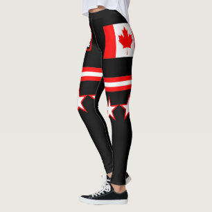 Canada Flag Leggings