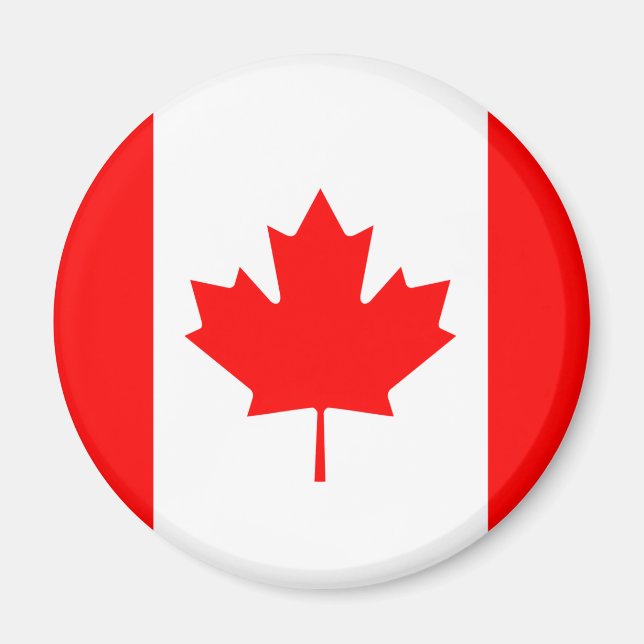 Canada flag Magnet (Front)