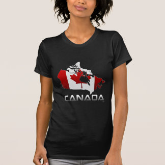 Canada: Flag & Map T-Shirt