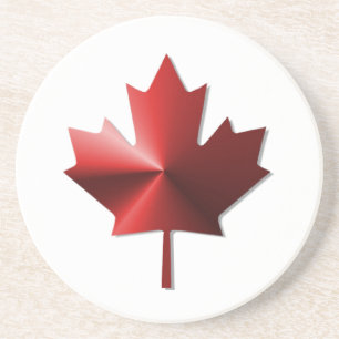 Canada Flag Maple Leaf Coaster
