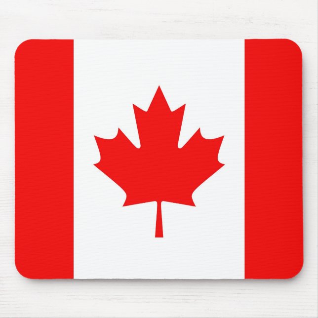 Canada Flag Mouse Mat (Front)