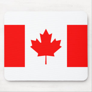 Canada flag mouse mat