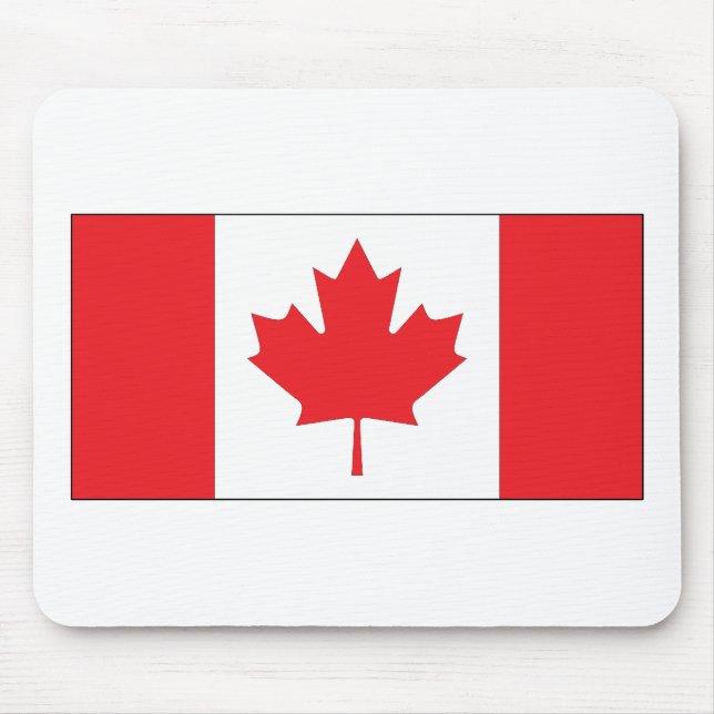 Canada Flag Mouse Mat (Front)