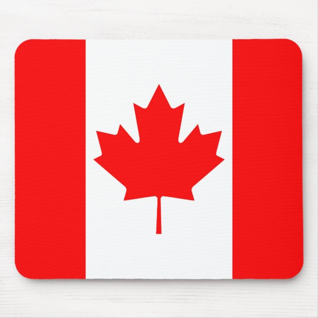 Canada Flag Mouse Mat (Front)