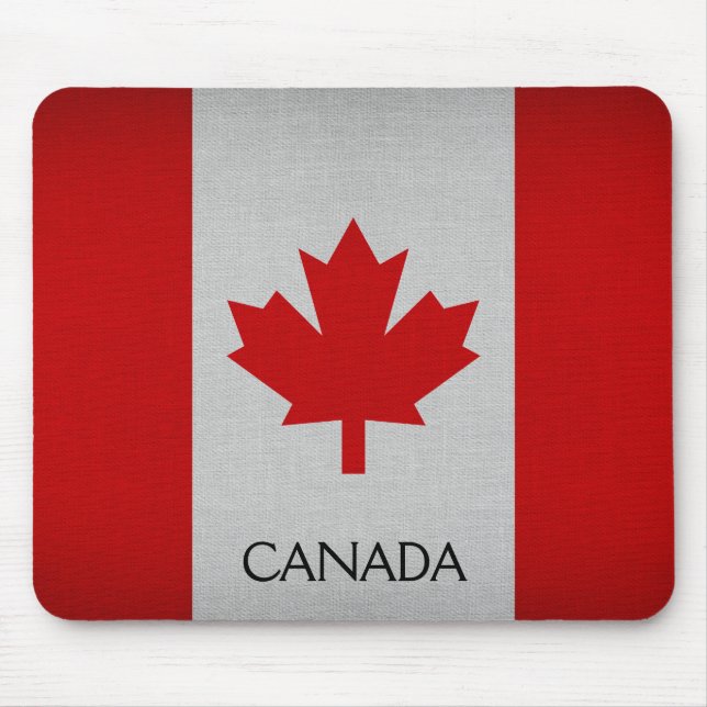 Canada Flag Mouse Mat (Front)