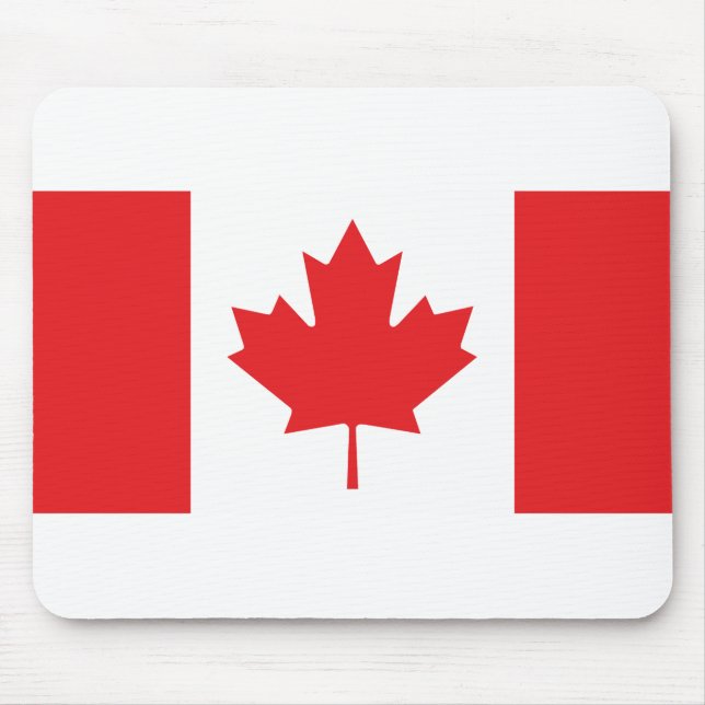 Canada Flag Mouse Mat (Front)