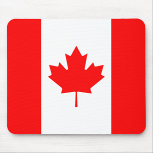Canada flag mouse mat