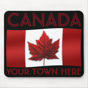 Canada Flag Mousepad Canada Maple Leaf Mousepad