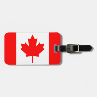 Canada flag Personalised Travel tag, Luggage Tag
