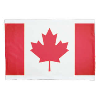 CANADA FLAG PILLOWCASE
