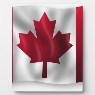 Canada Flag Plaque