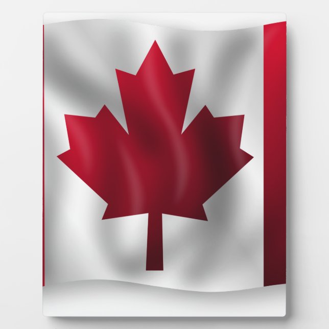 Canada Flag Plaque (Front)
