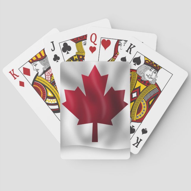 Canada Flag Playing Cards (Back)