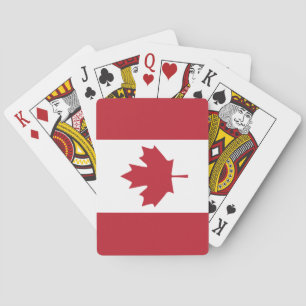 Canada Flag Playing Cards