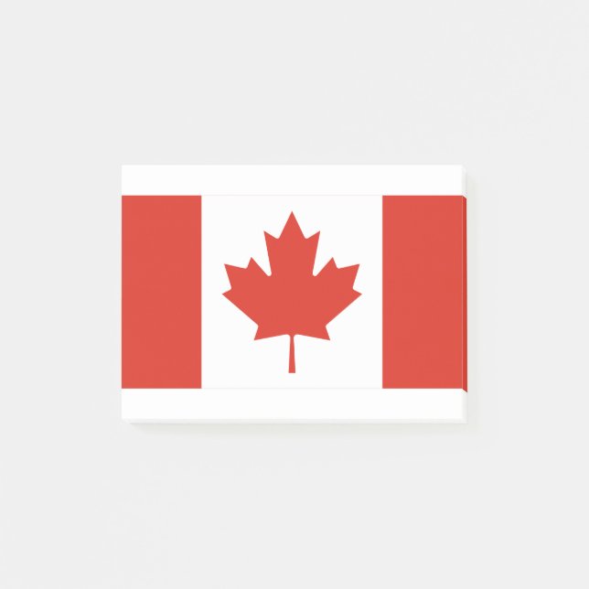 Canada Flag Post-it Notes (Front)