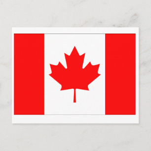 Canada Flag Postcard