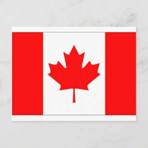 Canada Flag Postcard