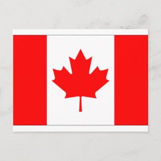 Canada Flag Postcard