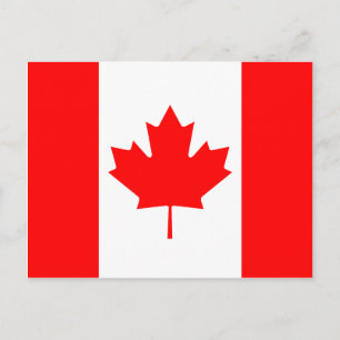 Canada Flag Postcard