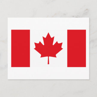 Canada Flag Postcard