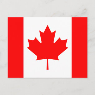 Canada Flag Postcard