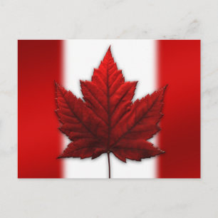 Canada Flag Postcards Canadian Souvenir Postcards