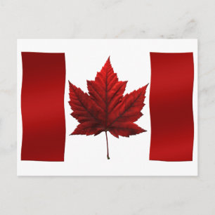 Canada Flag Postcards Canadian Souvenir Postcards