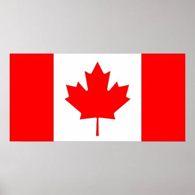 Canada Flag Poster (Front)