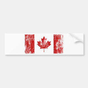 Canada Flag Pride Bumper Sticker
